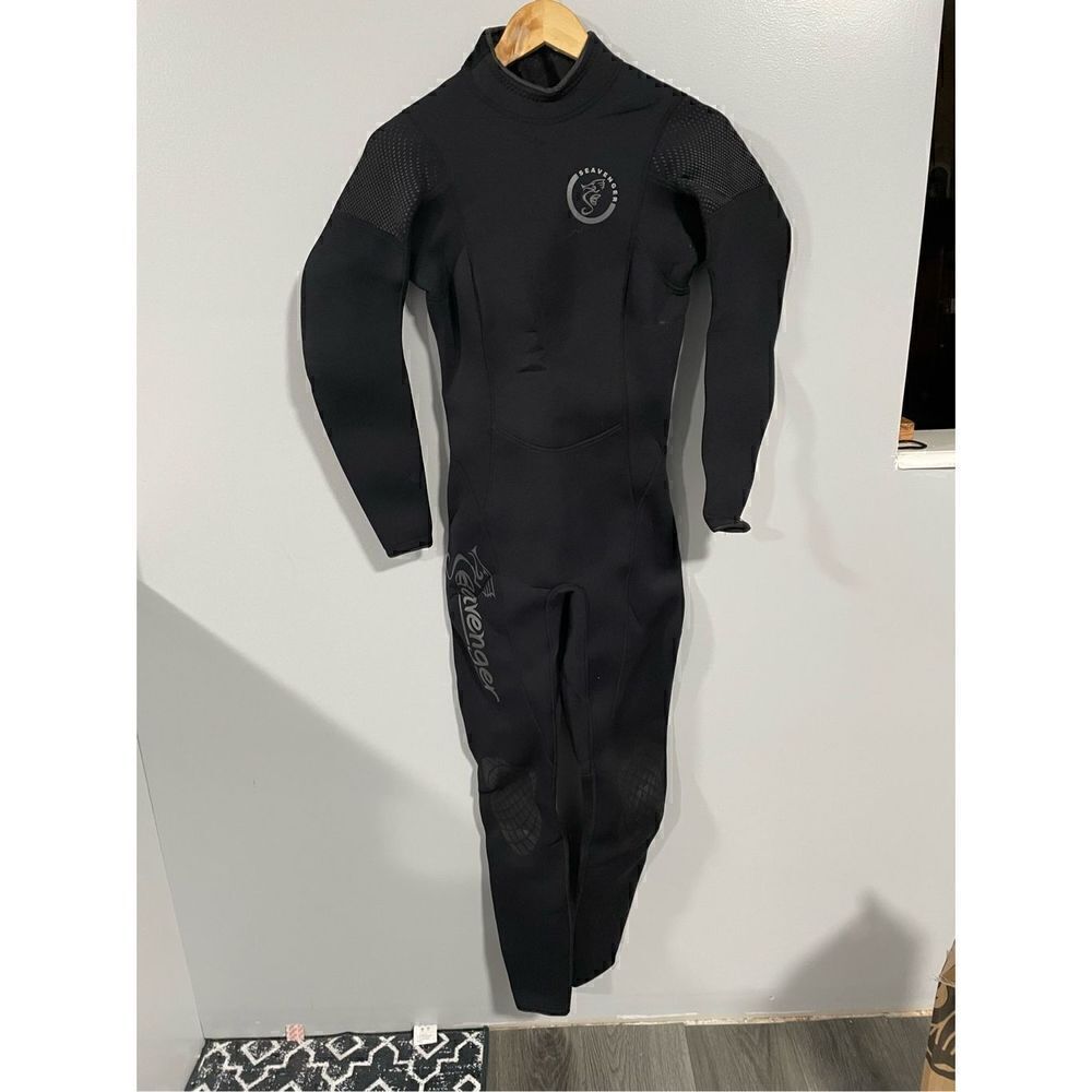 Seavenger 3mm Odyssey Wetsuit Sharkskin Chest Women’s 5 Back Zipper Full Length
